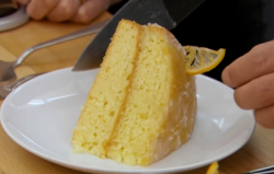 Tom’s gin and tonic drizzle cake on The Great British Bake Off