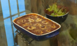 Donal Skehan’s aubergine parmigiana dish on Saturday kitchen