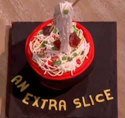 Joyce’s chocolate chilli noodle cake on The Great British Bake Off: An Extra Slice