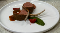 Atul Kochhar’s Indian rack of  lamb dish on Yes Chef