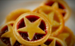 Lorraine Pascale jam and lemon curd tarts on Lorraine’s Fast, Fresh and Easy Food