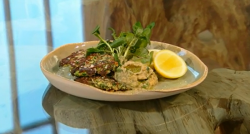 Donna Hay’s Kale and ricotta fritters on Saturday Kitchen