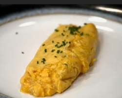 Paul Ainsworth’s cheese and onion omelette on Yes Chef