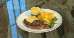 The Hairy Bikers steak with bearnaise sauce and triple cooked-chips dish on Saturday Kitchen