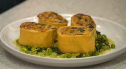 Stephen Terry’s rotolo pasta dish on Yes Chef