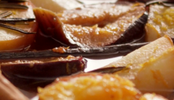 Lorraine Pascale’s rum punch roast fruits dessert on Lorraine’s Fast, Fresh and Easy ...