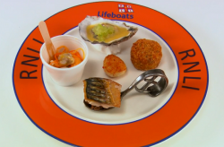 Josh’s services to maritime safety fish dish on the Great British Menu