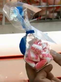 Strawberry with Champagne sweets on The Apprentice