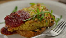 Cauliflower Steak Rarebit on Sunday Brunch