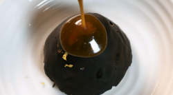 Paula and David’s Chocolate Teacake with Hebridean Sea Salt Caramel Sauce dessert on My Ki ...