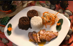 Thuy and Thu’s Vietnamese duck breast with a trio of rice dish on MY Kitchen Rules