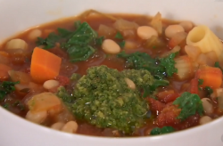 Rodney Bowers minestrone soup recipe on Marilyn Denis Show