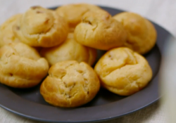 Lorraine Pascale’s Pancetta and Parmesan puffs for a posh nosh on Lorraine’s Fast, F ...