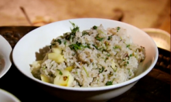 Ken’s pineapple rice dish on Saturday Kitchen