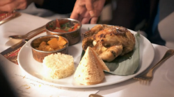 Sarah and Ramjan’s Bhuna spiced Poussin stuffed with quail’s eggs main course on My  ...