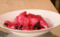 Paul Burrell’s summer pudding dessert on Who’s Doing The Dishes?