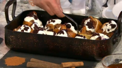 Arun Kapil’s savoury cinnamon baked apples on Sunday Brunch