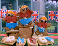 Ben’s London 2012 Olympic Champions biscuits on junior Bake Off UK