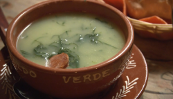 Portuguese caldo verde soup on Rick Stein’s Long Weekends