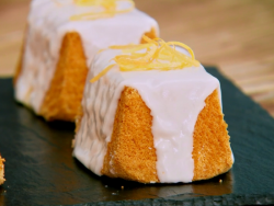 Grapefruit chiffon cake on Junior Bake Off