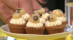 Jemma’s cookie dough cheese cupcakes recipe on Sunday Brunch