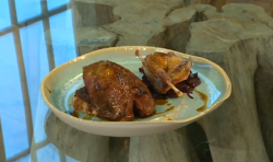 Matt’s grouse with pate and red cabbage dish on Saturday Kitchen