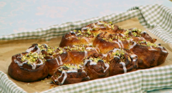 Nikki’s Cypriot cinnamon buns with a twist on Junior Bake Off