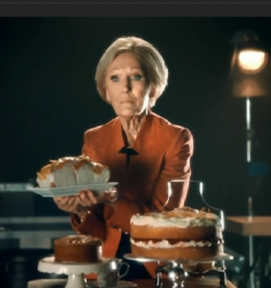 Mary Berry’s Madeira cake with candied citrus peel, coffee and walnut cake and a Victoria  ...