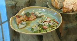 Eleonora’s Roman veal with vegetable stew dish on Saturday kitchen