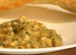 Pervin Todiwala’s scrambled eggs with garlic and chilli  on The One Show