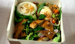 O-me-good smoked mackerel superfood salad on Tricks of the Restaurant Trade