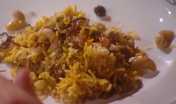 Festive biryani dish for Keith Floyd on Christmas Kitchen