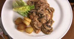 Rick Stein’s chicken with mushrooms and  Marsala sauce  on Rick Stein’s Long Weekends