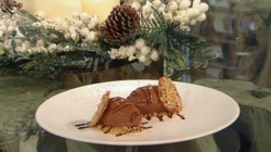 John Torode’s chocolate mousse with chocolate sauce dessert on Saturday Kitchen