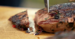 Ed’s BBQ rare breed duck breast on Countryfile