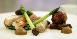 Ellie’s guinea fowl dish on MasterChef: The Professionals