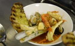 Giorgio’s Italian fish stew on The Cook Who Changed Our Lives