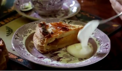 Rory and Darina’s galette des rois French dessert on A Simply Delicious Christmas