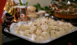 Matt’s marzipan and cranberries fudge on Countryfile