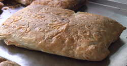 Greek bougatsa pie on on Rick Stein’s Long Weekends