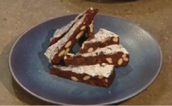 Matt’s Italian mincemeat panforte snack on Christmas Kitchen