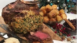 Brian Turner’s rib of beef with a horseradish and coriander crust on This Morning