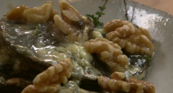 Nigel Slater’s mushroom Stilton on Christmas Kitchen