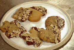 Candice Brown’s orange and cardamom shortbread biscuits on Christmas Kitchen