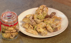 Jane’s orange, almond and cranberry biscotti on Christmas Kitchen