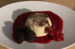 The Hairy Bikers Christmas pana cotta with rummy raisins and festive spices on Christmas Kitchen