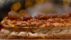 James Martin’s gateau Paris Brest that is an alternative to Christmas pudding dessert on J ...