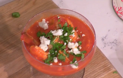 Theo’s prawn cocktail Christmas meals in a mug in minutes on This Morning