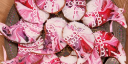 Ali’s Rose and Fennel biscuits on The Great British Bake Off Christmas Special