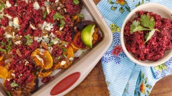 Jeanette’s Blue Cheese and Caramelized Onion Squachos dish on The Rachael Ray Show